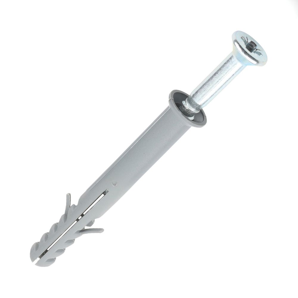 Image of Timco PZ Nylon Frame Fixings 10.0mm x 80mm 100 Pack 