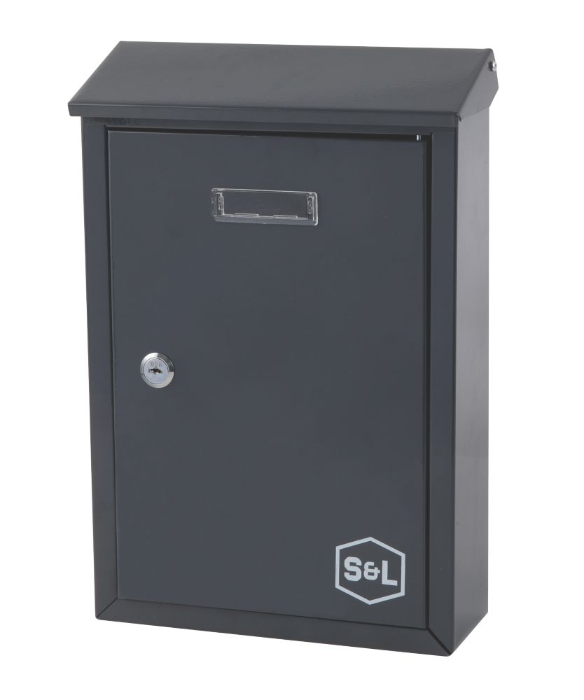 Image of Smith & Locke Post Box Grey Gloss 