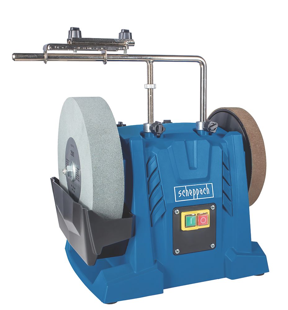 Image of Scheppach Tiger 7000S 250mm Brushless Electric Wet Stone Sharpening System 230V 