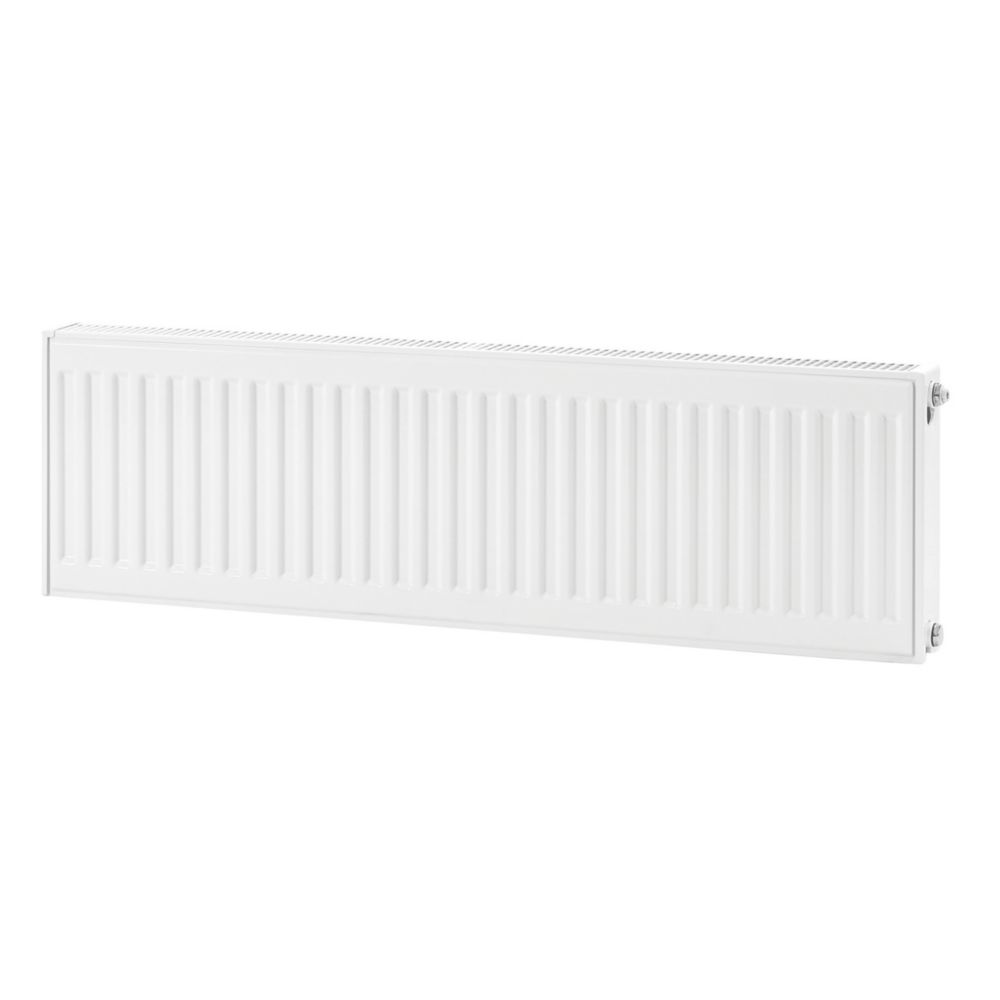Image of Flomasta Type 21 Double-Panel Plus Single Convector Radiator 300mm x 1000mm White 2585BTU 