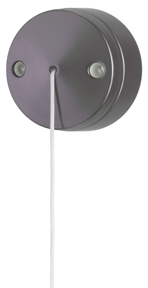 Image of LAP 802BN 6A 2-Way Pull Cord Switch Black Nickel 