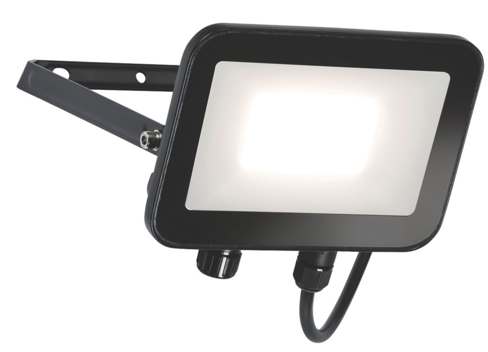 Image of Knightsbridge FLN Outdoor LED Floodlight Black 30W 3330lm 