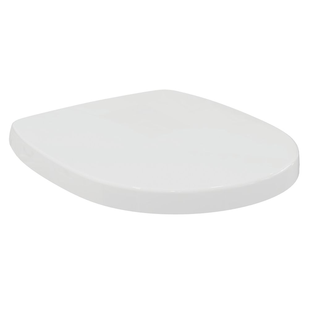 Image of Ideal Standard Concept Freedom Standard Closing Toilet Seat & Cover Duraplast White 