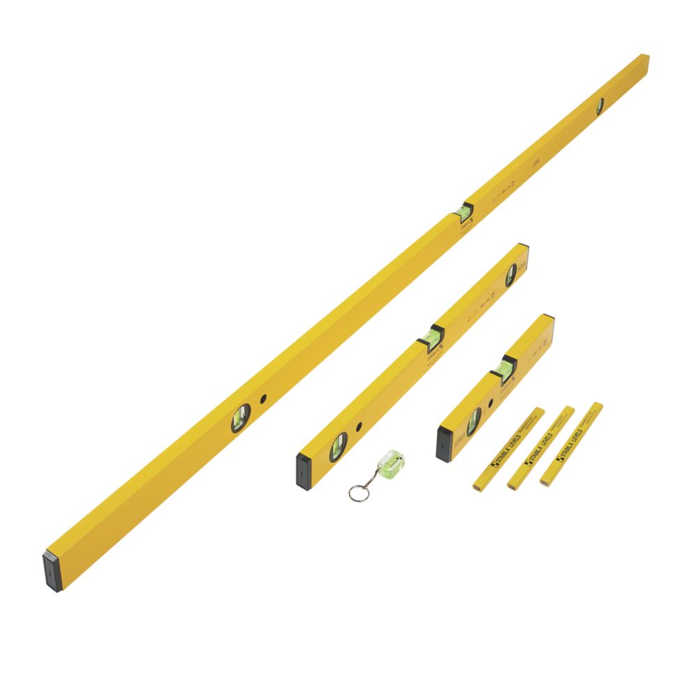 Image of Stabila 70-Combi Spirit Level Set 7 Pieces 
