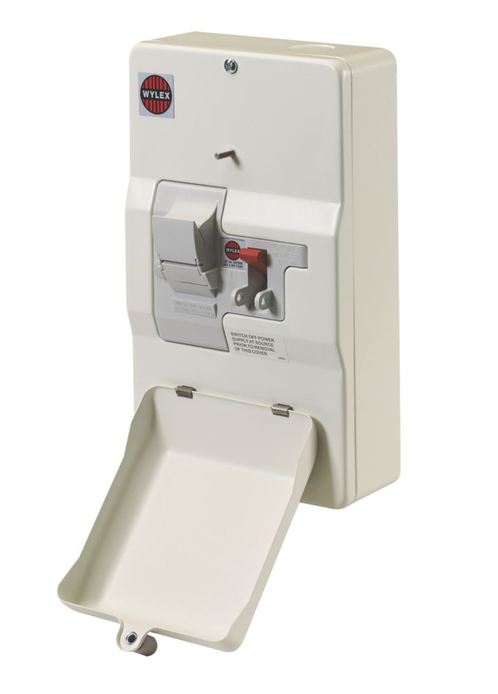 Image of Wylex 100A DP Domestic Switched Fused Unit 