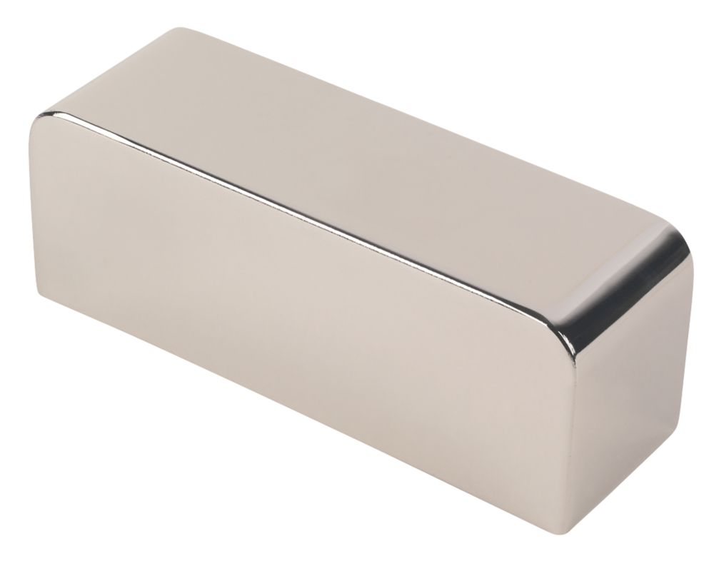 Image of Smith & Locke Series 3 Overhead Door Closer Cover Polished Chrome 