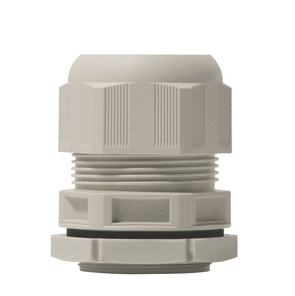 Image of British General Plastic Cable Gland Kit with KEM Adaptor 40mm 