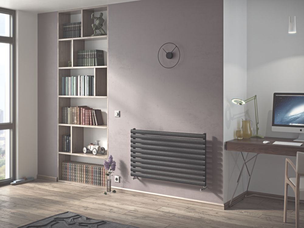 Image of Ximax Fortuna Designer Radiator 584mm x 1000mm Anthracite 2147BTU 