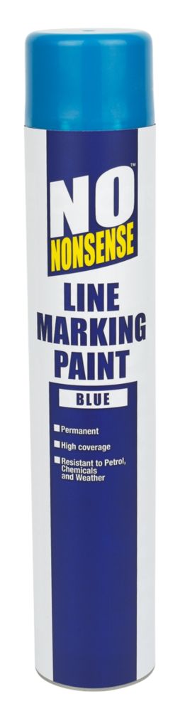 Image of No Nonsense Line Marking Paint Blue 750ml 