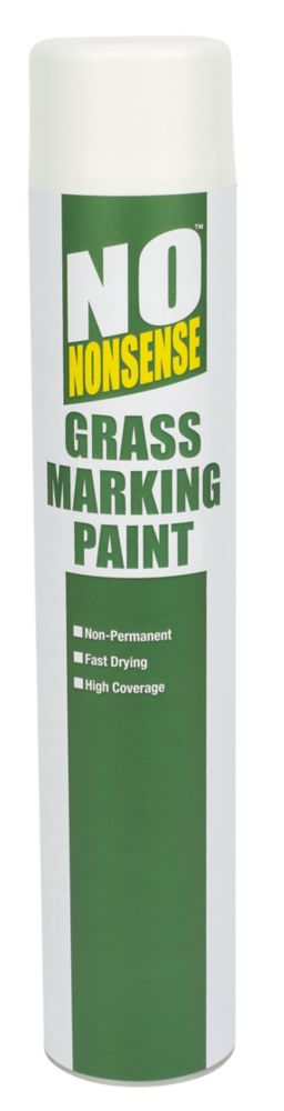 Image of No Nonsense Grass Marking Paint White 750ml 