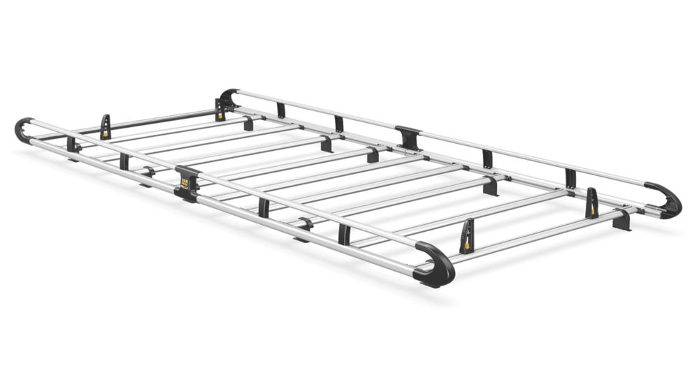 Image of Van Guard Renault Master 2010 on Roof Rack - 9-bar ULTIRack+ L3 H2 Twin Door 
