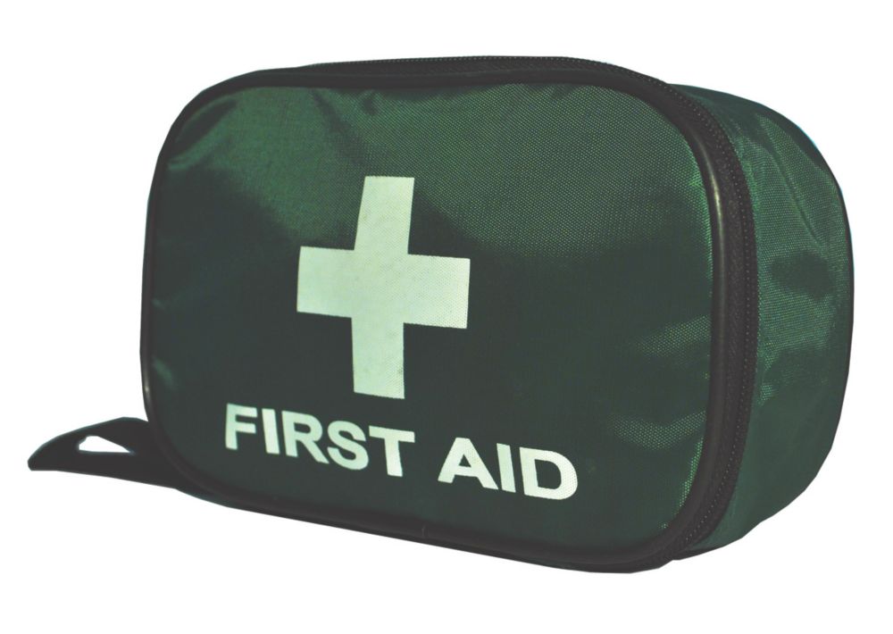 Image of Wallace Cameron Astroplast Green Pouch British Standard Travel First Aid Kit Small 
