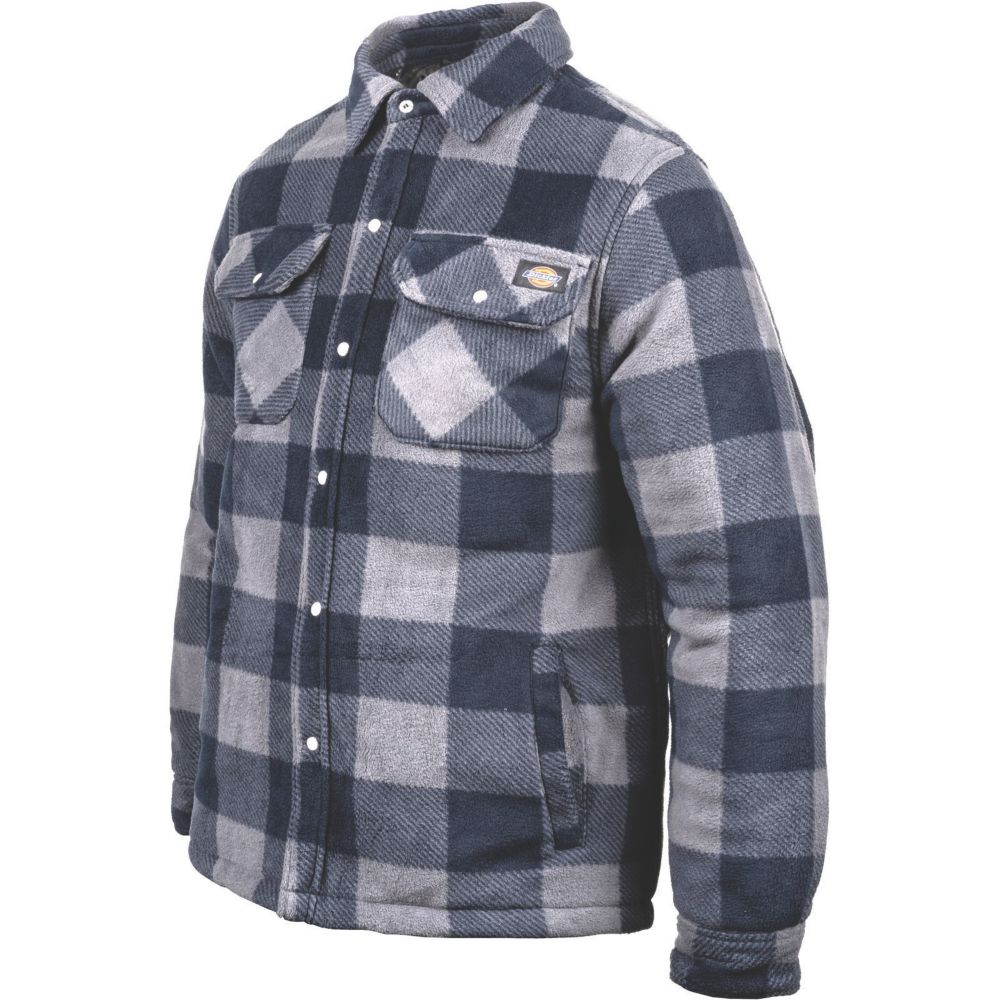 Image of Dickies Portland Shirt Blue Medium 39" Chest 