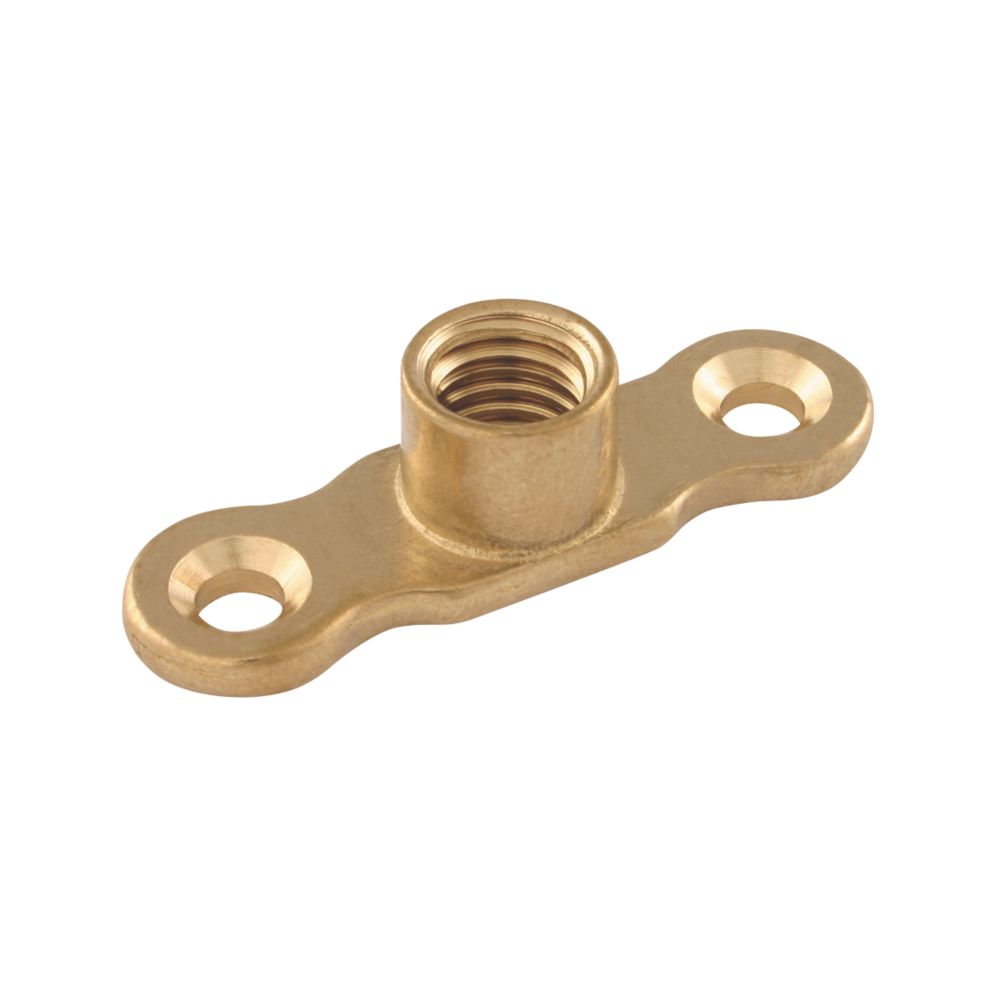 Image of Tesla Female Munsen Ring Backplate M10 Brass 10 Pack 