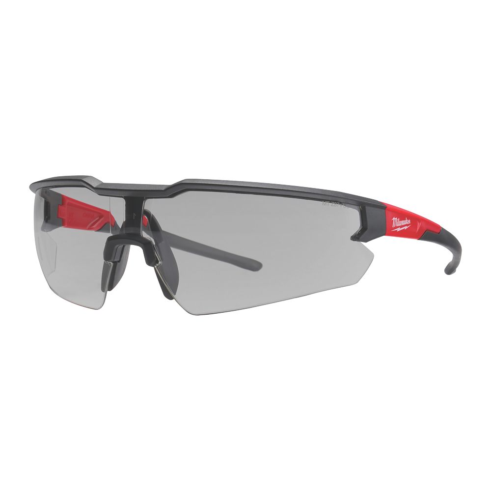 Image of Milwaukee Enhanced Grey Lens Safety Glasses 