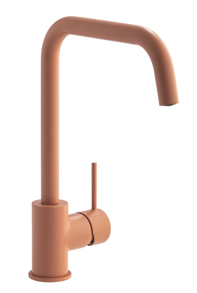 Image of Streame by Abode Vigour Quad Single Lever Mixer Terracotta 