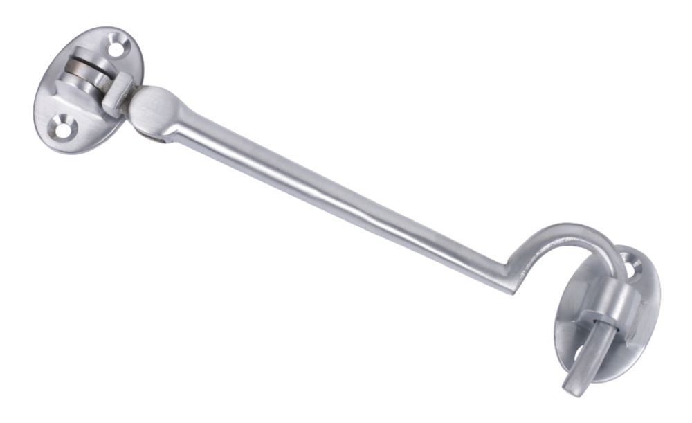 Image of Cabin Hook Satin Chrome 150mm 