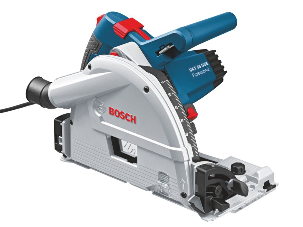 Image of Bosch GKT 55 GCE 165mm Electric Plunge Saw 240V 