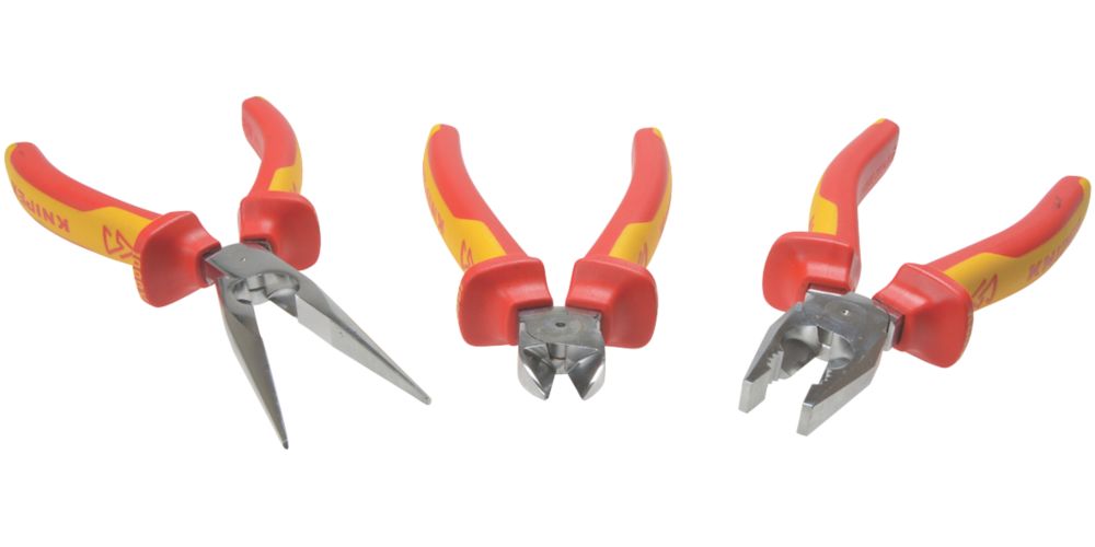Image of Knipex VDE Pliers Set 3 Pcs 
