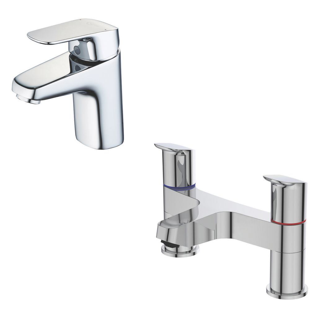 Image of Ideal Standard Ceraflex Basin Mixer & Bath Filler Pack 