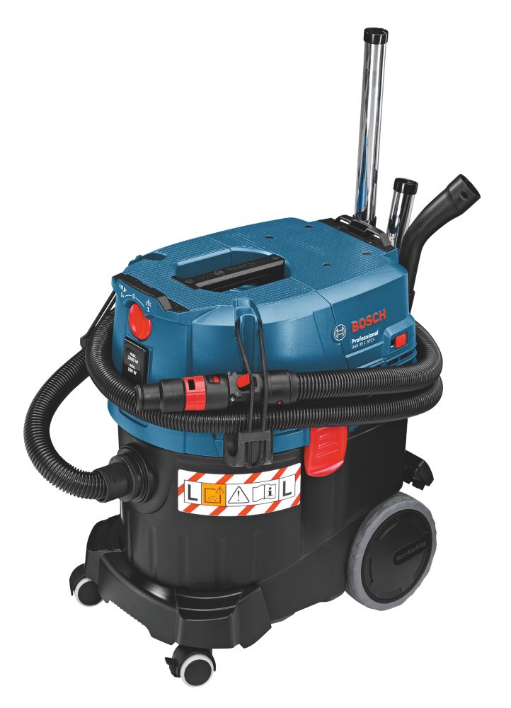Image of Bosch GAS 35 L SFC+ 74Ltr/sec Electric L-Class Wet & Dry Dust Extractor 240V 