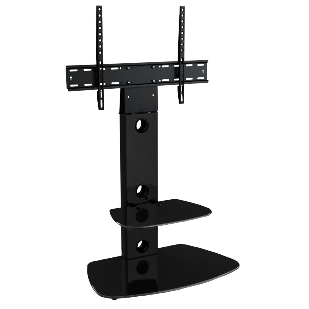 Image of AVF Lucerne FSL700LUCB TV Stand Black Body / Black Glass 