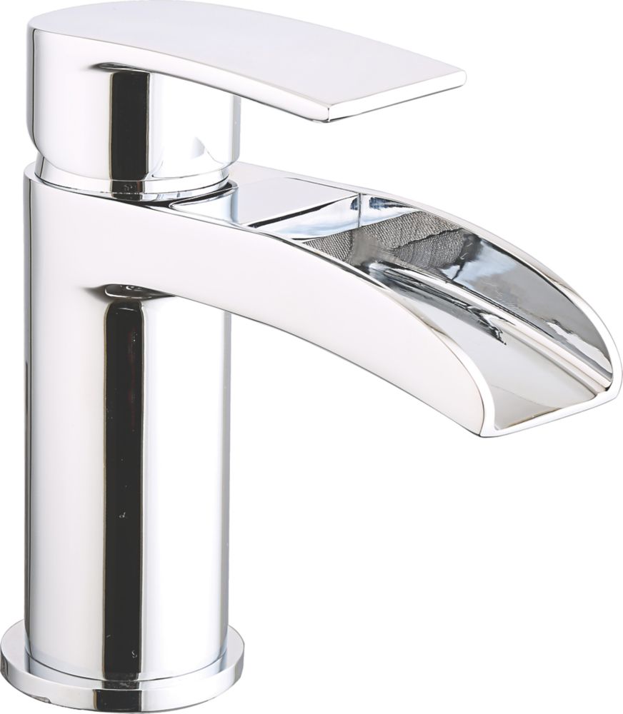 Image of ETAL Water Mono Basin Mixer Tap Polished Chrome 