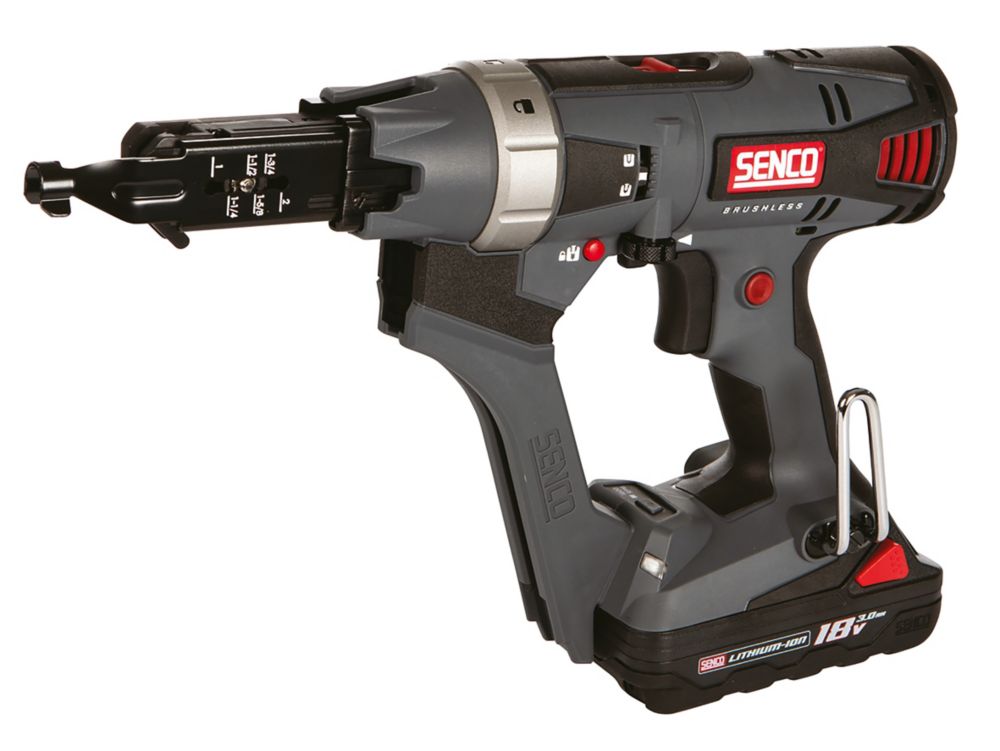 Image of Senco DS525 18V 2 x 3.0Ah Li-Ion Brushless Cordless Collated Screwdriver 
