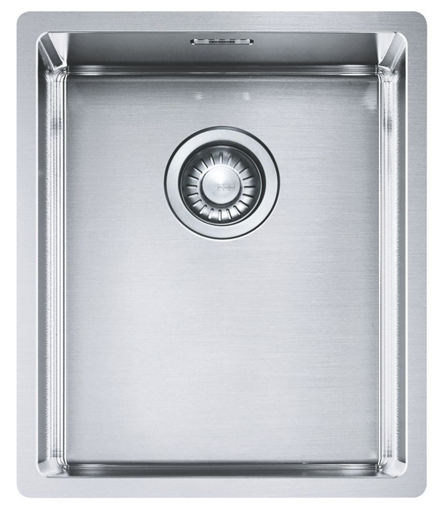 Image of Franke Bari 1 Bowl Stainless Steel Kitchen Sink 380mm x 200mm 