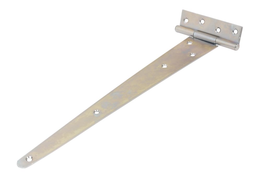 Image of Zinc-Plated Medium Duty Tee Hinges 375mm 2 Pack 