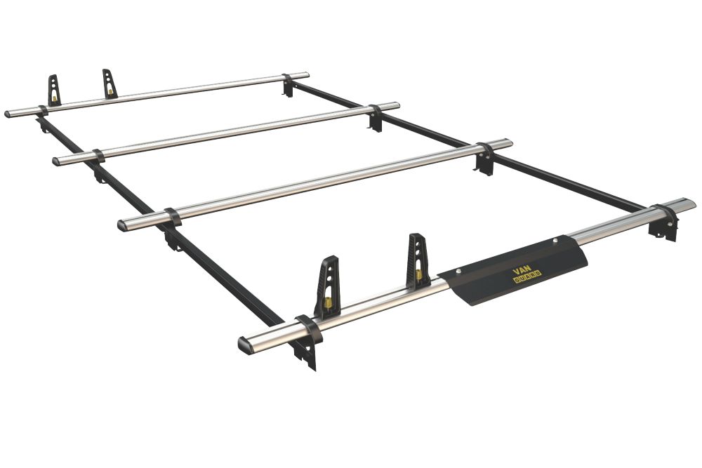Image of Van Guard VG182-LWB-4 Vauxhall Vivaro 2001 - 2014 ULTI Van Roof Bars 1570mm 