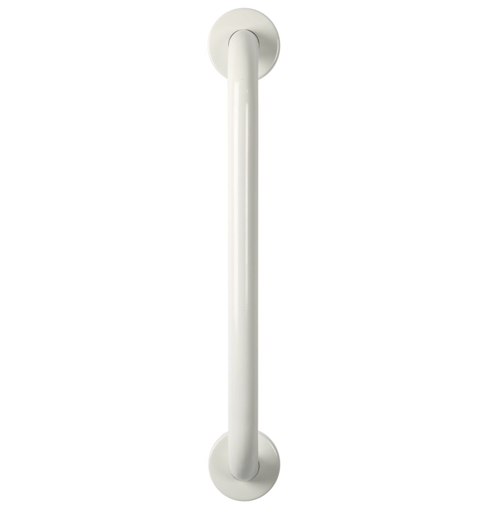 Image of Croydex Straight Doc M Grab Bar White 450mm 