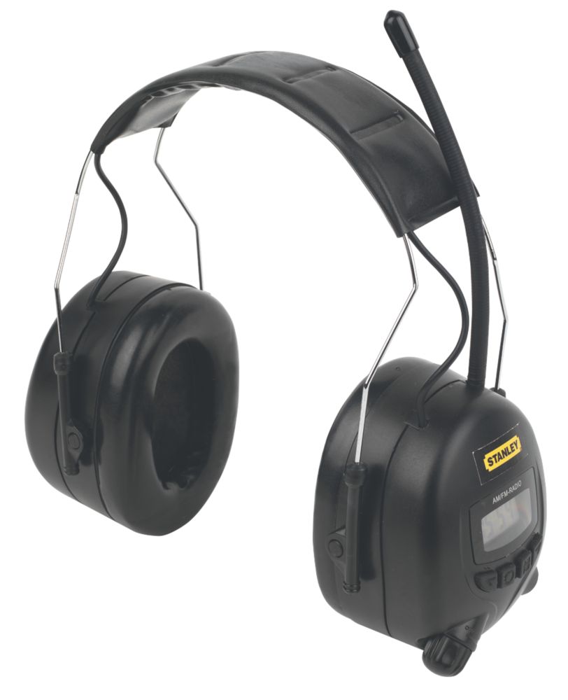 Image of Stanley SY360 AM/FM Radio Ear Defenders 31dB SNR 