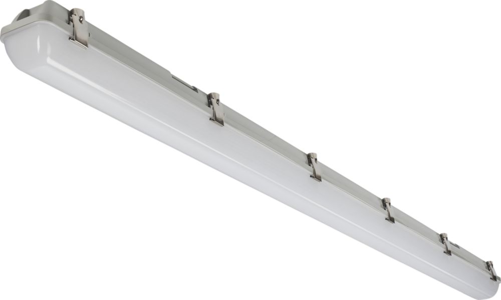 Image of Knightsbridge Torlan Single 5ft Maintained or Non-Maintained Switchable Emergency LED Batten with Self Test Emergency Function 26/48W 4050 - 7250lm 