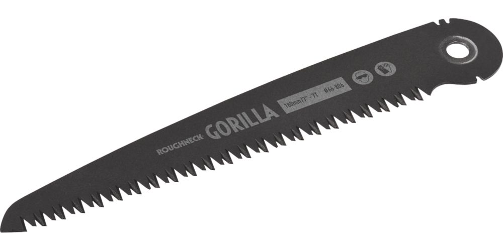 Image of Roughneck 7tpi Wood Replacement Folding Saw Blade 7" 