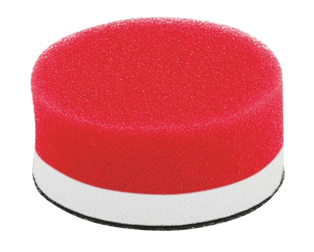 Image of Flex Very Soft Polishing Sponge 40mm Red 2 Pack 