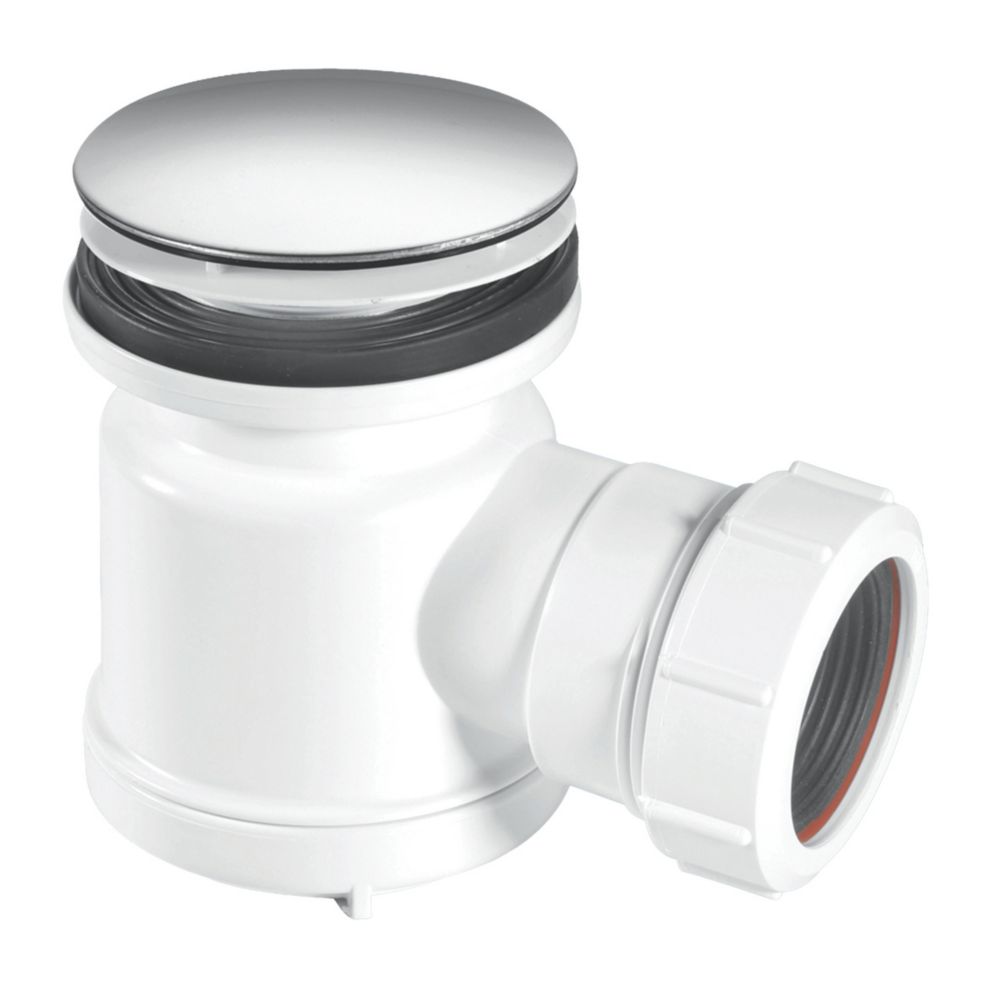 Image of McAlpine Shower Trap Chrome 70mm 