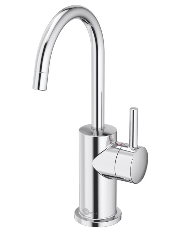 Image of InSinkErator Moderno J Spout Hot Water Side Tap Chrome 