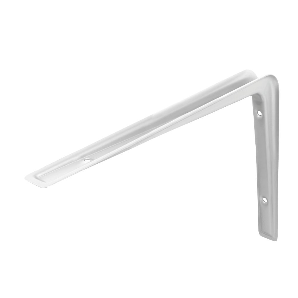 Image of Cantilever Shelf Brackets White 170mm x 120mm 20 Pack 