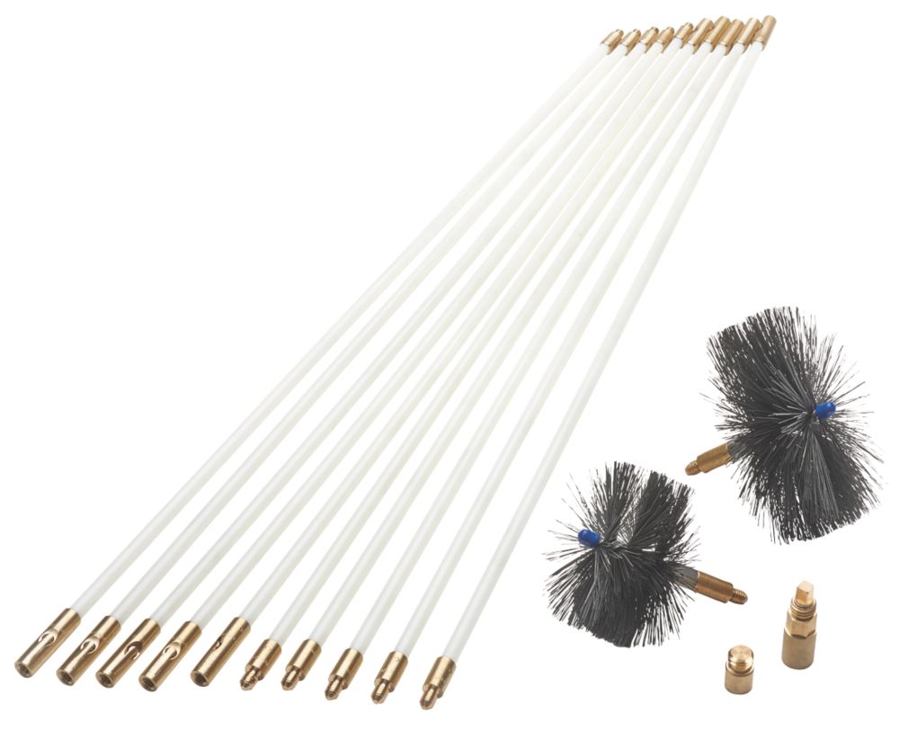 Image of Bailey 12mm White Rod Set 9m 