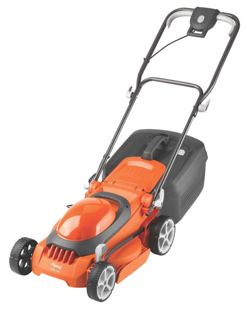 Image of Flymo EasiStore 340R 1400W 34cm Rotary Lawn Mower 230V 