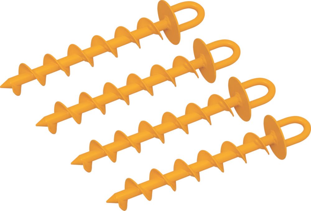 Image of Roughneck Ground Anchor 345mm 4 Pack 