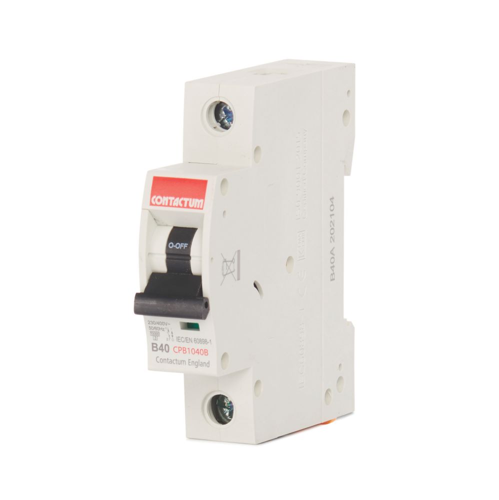 Image of Contactum Defender 40A SP Type B MCB 