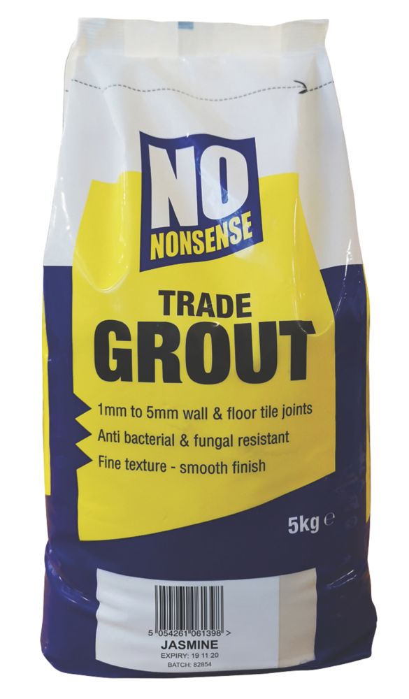 Image of No Nonsense Wall & Floor No Mould Grout Jasmine 5kg 