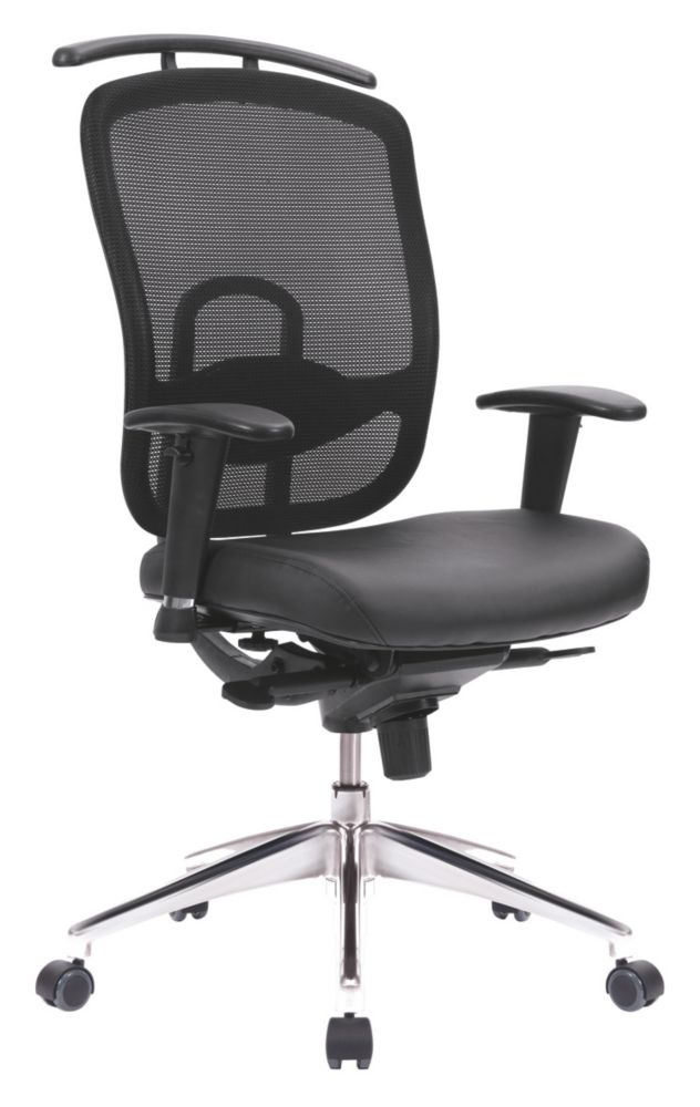 Image of Nautilus Designs Freedom High Back Executive Chair Black 
