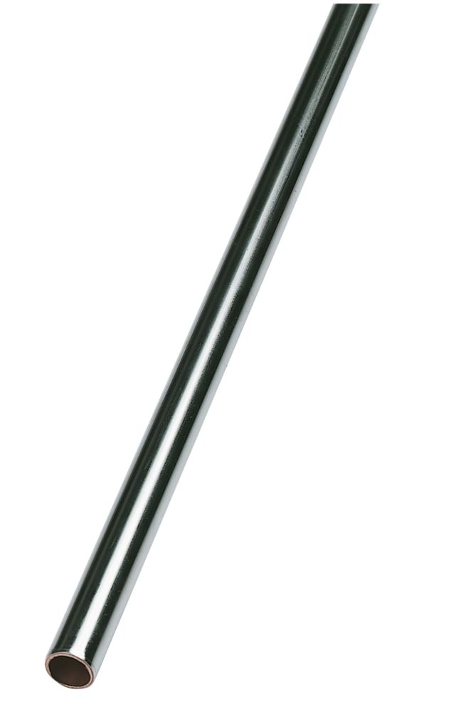 Image of Wednesbury Chrome Pipe 15mm x 2m 