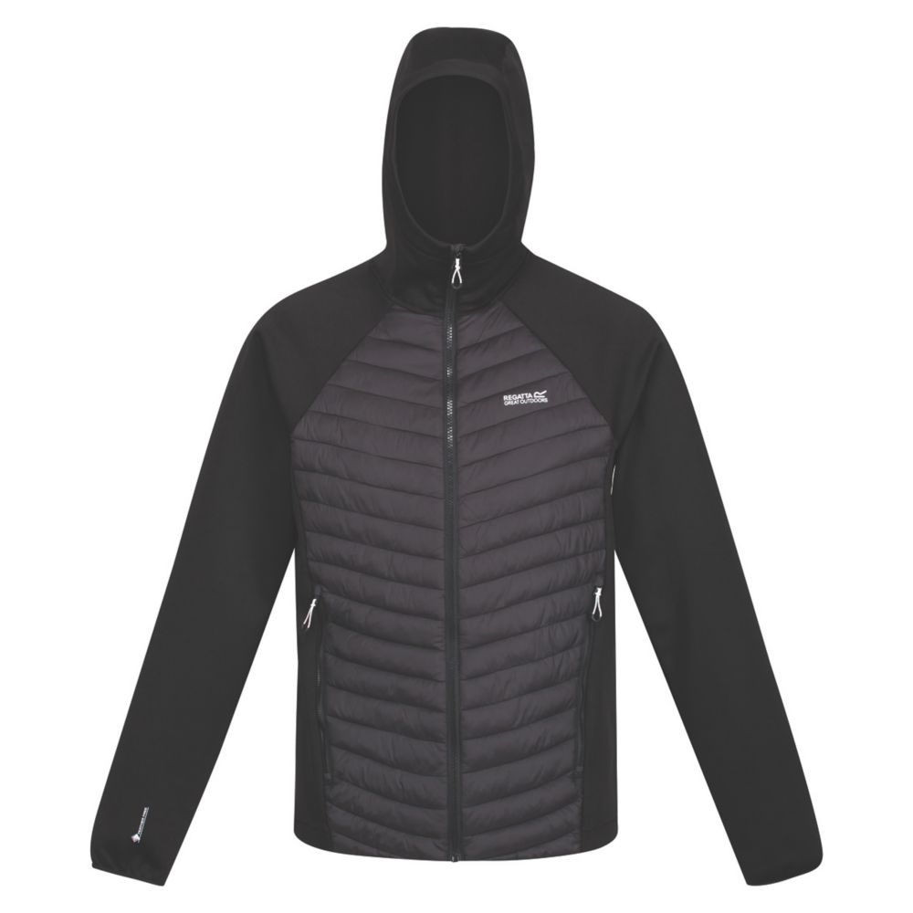 Image of Regatta Andreson VII Hybrid Baffled/Quilted Jacket Black X Large 43 1/2" Chest 