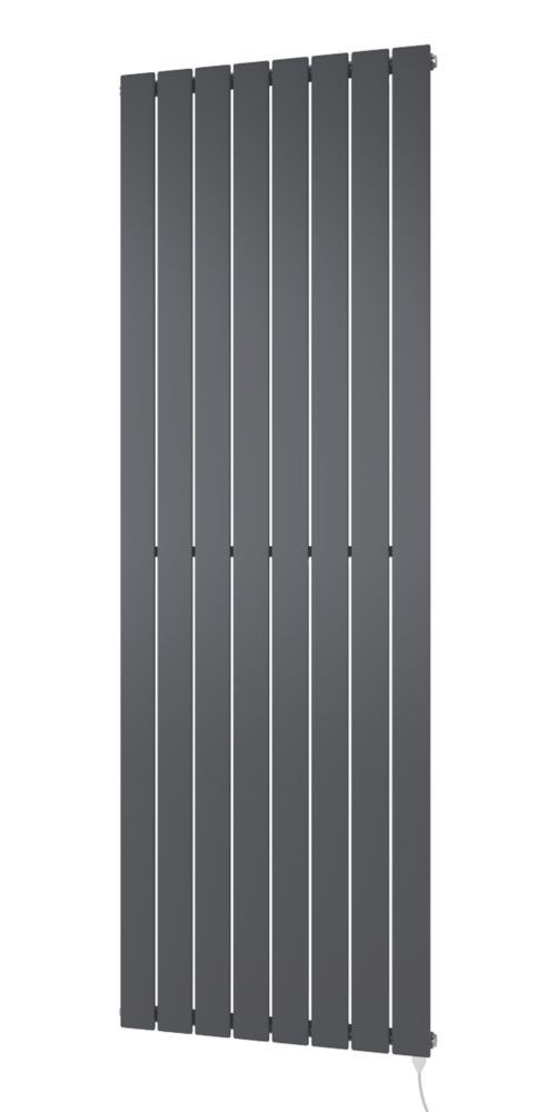 Image of Ximax Oceanus Electric Electric Designer Radiator 1800mm x 595mm Anthracite 4092BTU 
