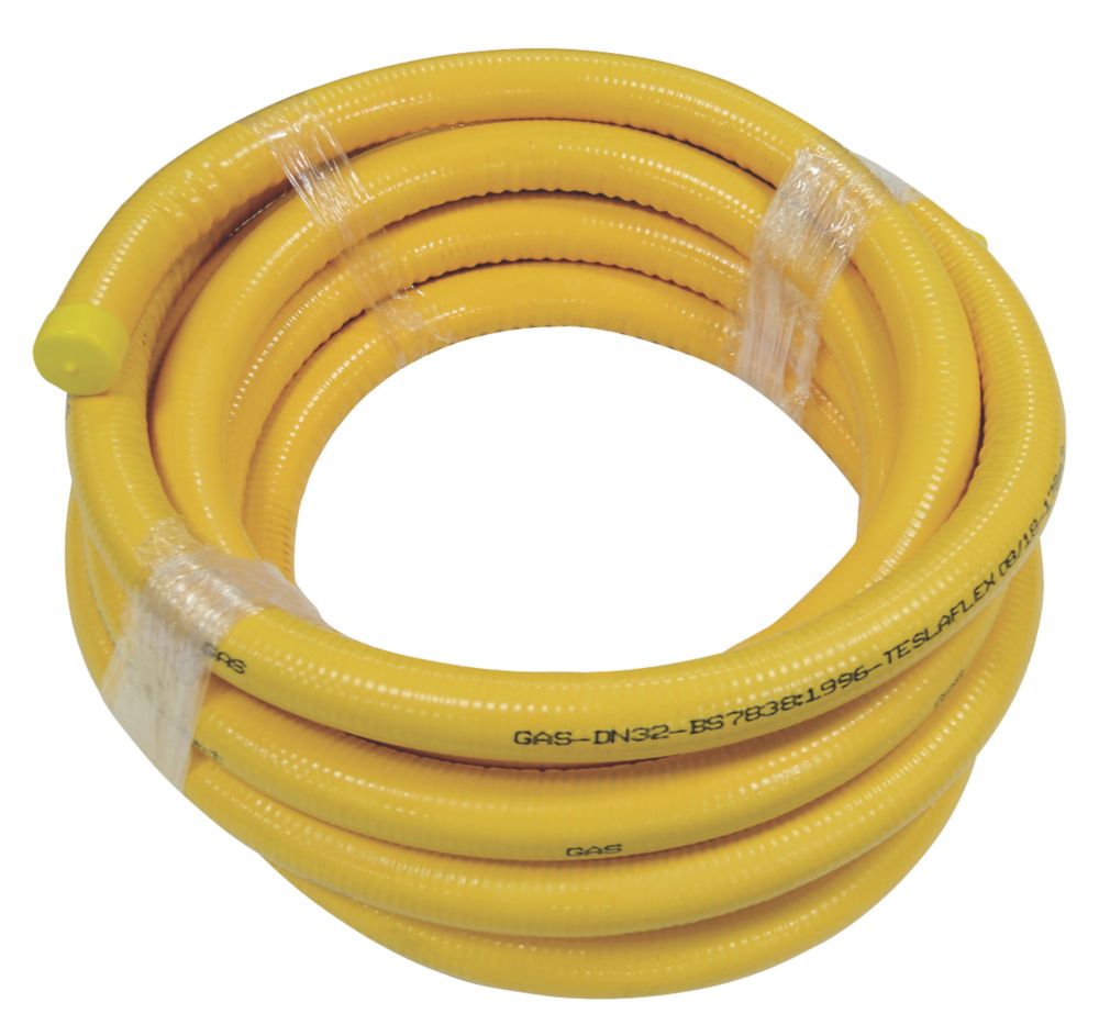 Image of Teslaflex CSST Gas Pipe 33.2mm x 10m DN32 