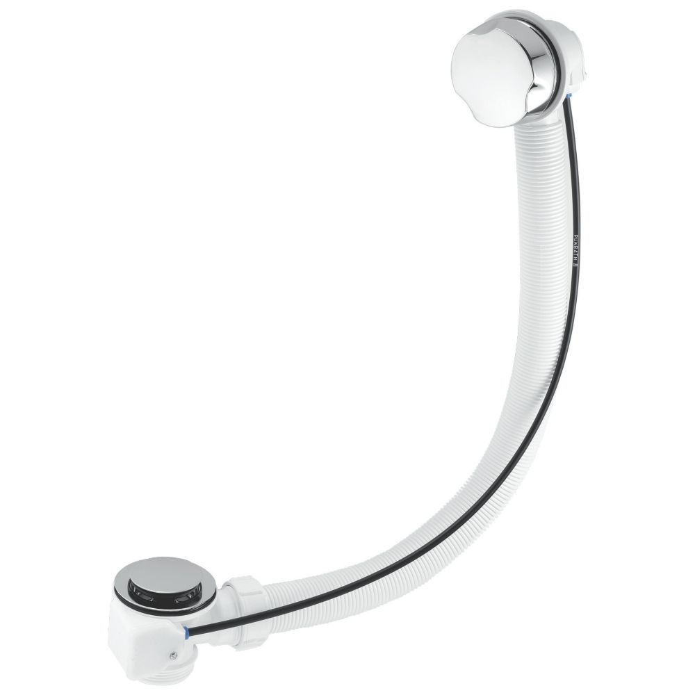 Image of McAlpine Bath Waste Polished Stainless Steel 